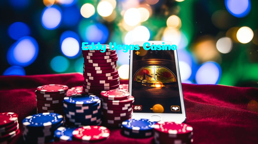 Eddy Vegas Casino casino presented on mobile device in Pakistan with slots and live games